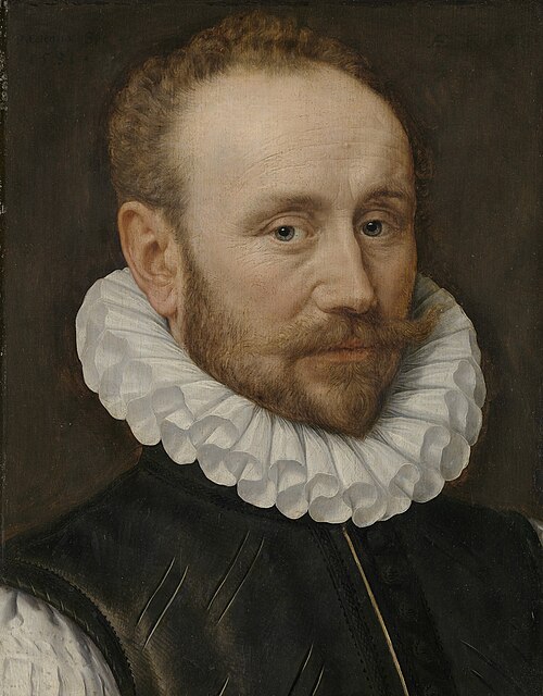 Portrait d'homme, 1581, Adriaen Thomasz. Key