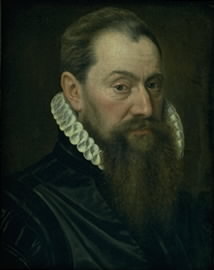 Portrait d'un homme, 1573, Adriaen Thomasz. Key