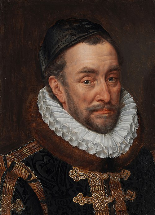 Portraits de Guillaume I d'Orange, 1579, Adriaen Thomasz. Key