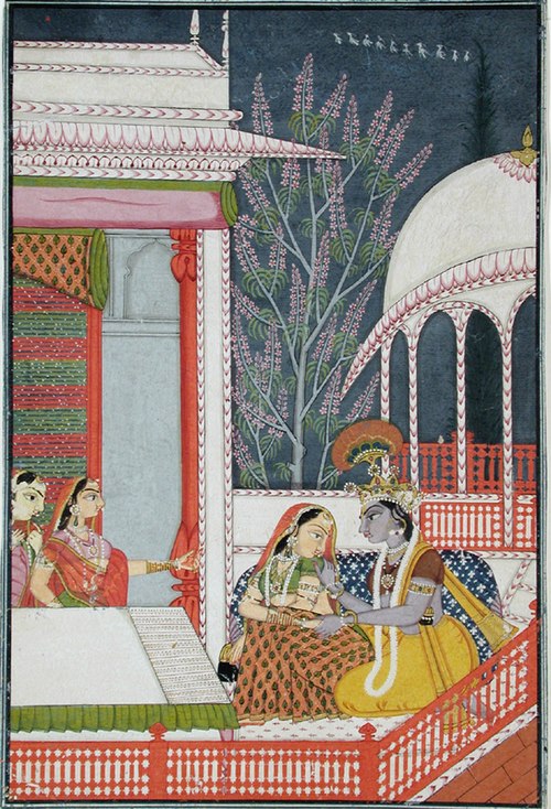 The reluctant Radha, 1800, Bhagvan