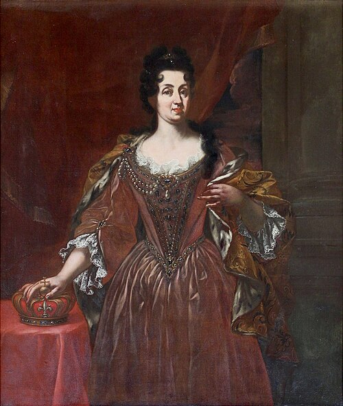 Portrait of Marguerite Louise d'Orléans, Grand Duchess of Tuscany, 1723, Giovanni Gaetano Gabbiani
