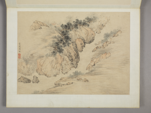 陆㬙山水图册, , Lu Wei
