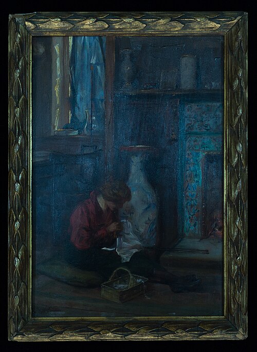 Réfugiée, 1915, Angelina Agostini
