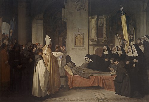 Traslación de San Francisco de Asís, 1866, Benet Mercadé