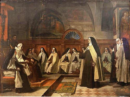 Santa Teresa de Jesús, 1868, Benet Mercadé