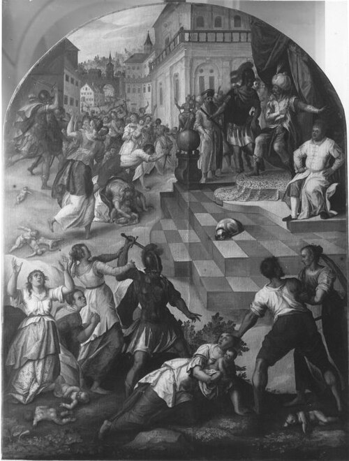 Massacre of the Innocents in Bethlehem, 1611, Elias Greuter