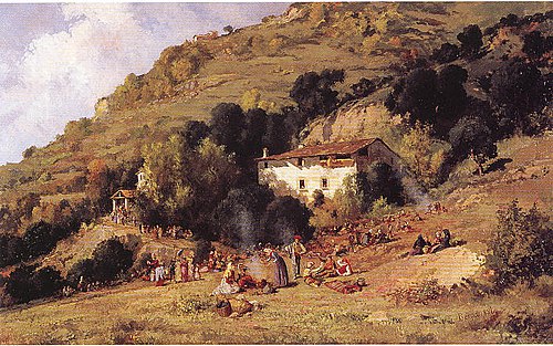 La romería, 1886, Josep Berga i Boix