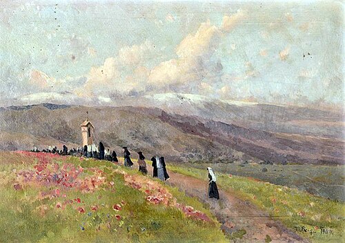 Precessó, 1909, Josep Berga i Boix