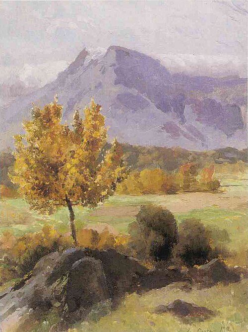 Sense títol (Puigsacalm amb la barra de ponent)., 1912, Josep Berga i Boix