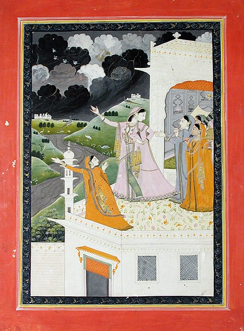 While the Clouds Gather, 1825, Sajnu of Mandi