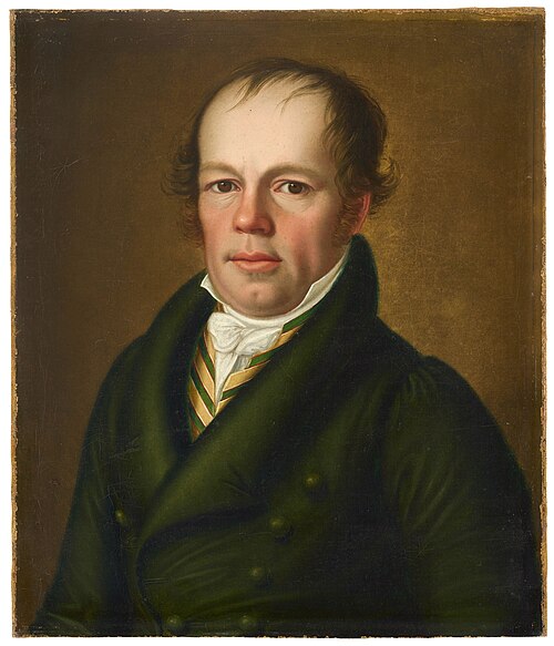 Portrait of Nikolaus Faller, 1830, Conrad Neukam