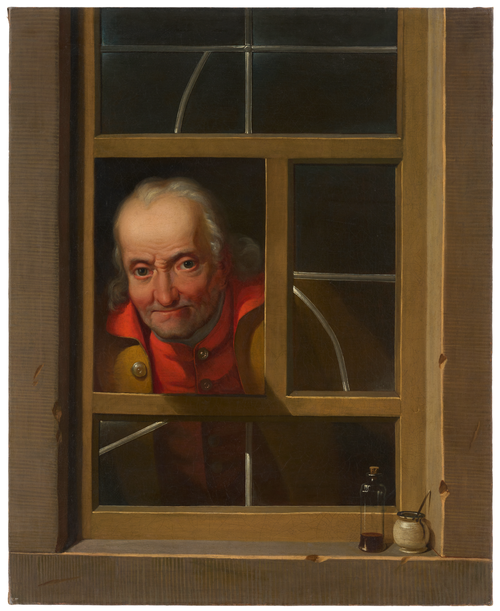Bildnis des letzten Ausschellers von Freiburg (Latschenkel), 1820, Anton Küßwieder
