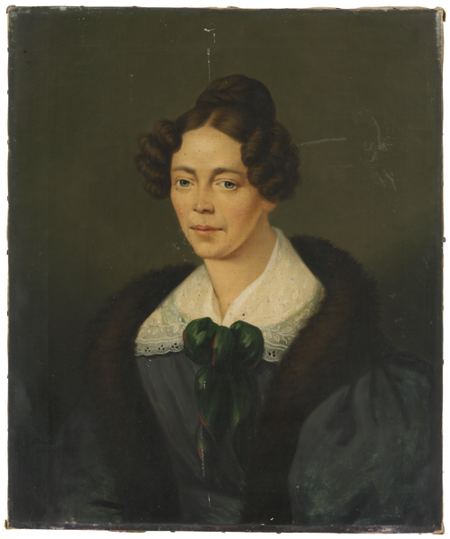 Portrait de dame, 1836, Karl Philipp Schwab
