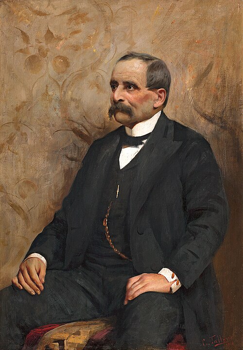 Portrait du comte Aldo Annoni, 1901, Cesare Tallone