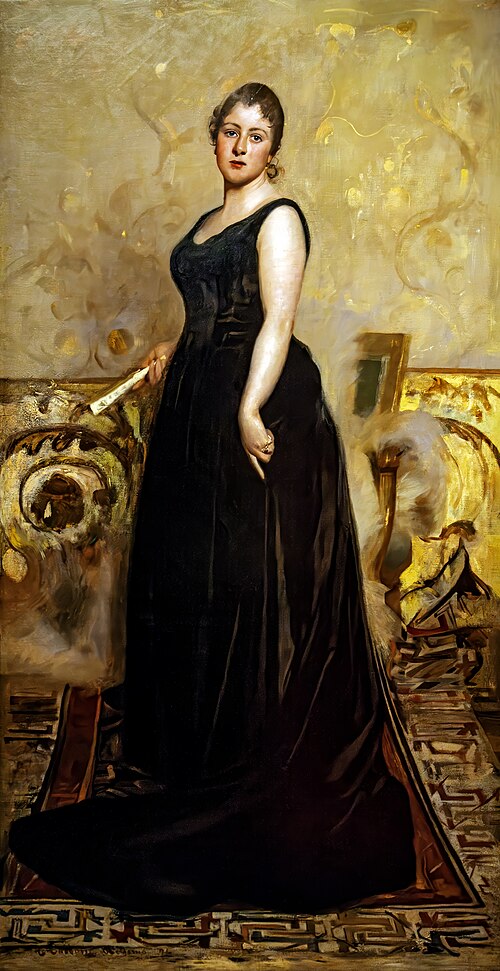 Portrait de Dame, 1894, Cesare Tallone