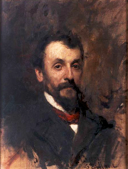 Ritratto di Gaetano Crespi, 1901, Cesare Tallone
