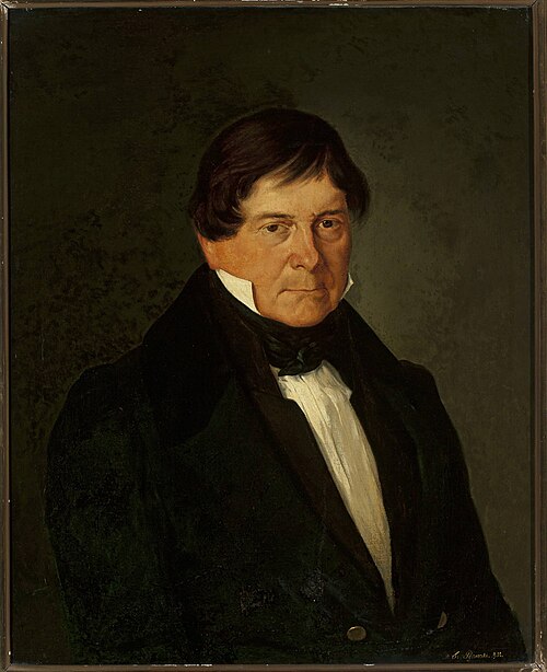 Portrait of Ksawery Dybowski, 1834, Feliks Pęczarski