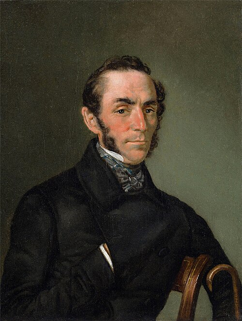 Portret mężczyzny, 1849, Feliks Pęczarski