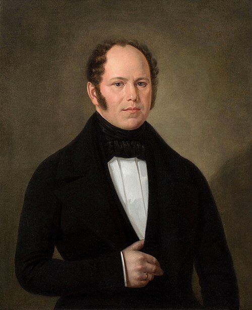 Portret Ignacego Lasockiego, 1850, Feliks Pęczarski