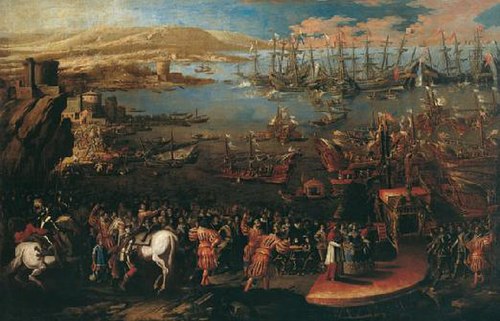 Desembarco de la infanta María de Austria en Nápoles, 1649, Micco Spadaro