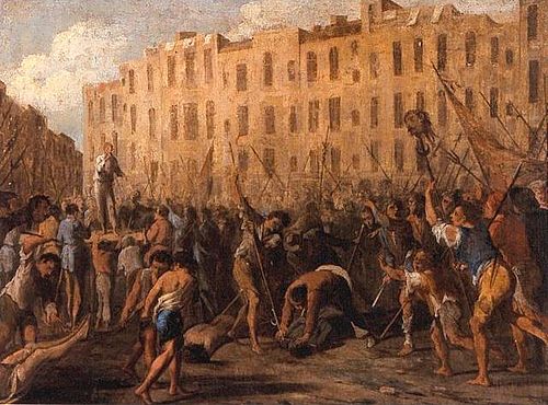 The murder of Don Giuseppe Carafa, 1647, Micco Spadaro