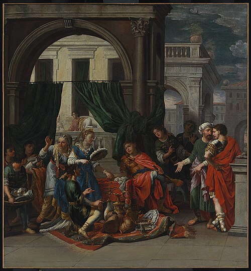 Die Großmut des Scipio, , Johann Heiss
