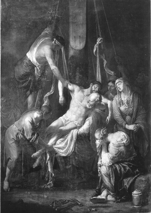 Kreuzabnahme Christi, 1687, Johann Heiss