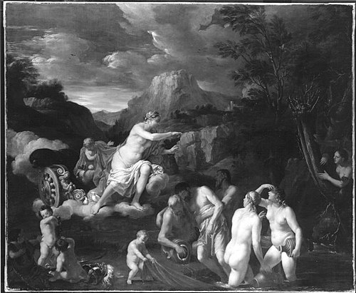 Die Vergötterung des Aeneas, 1672, Johann Heiss