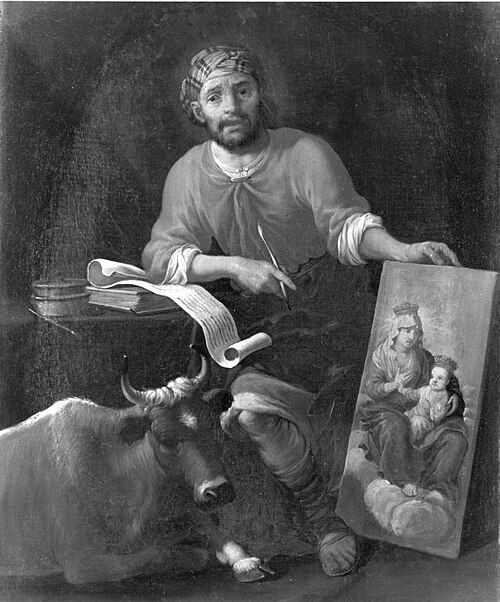 Der hl. Lukas, 1672, Johann Heiss