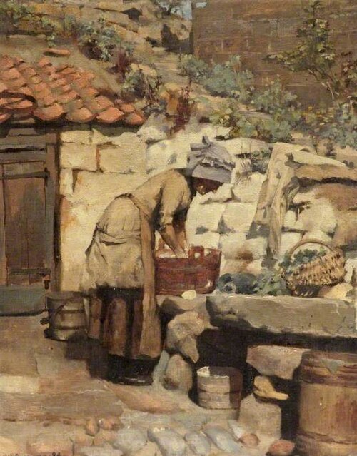 Washing Day, 1884, William Brymner