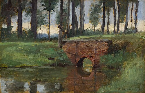 Le Vieux Pont, 1904, William Brymner