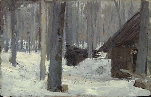 La vieille cabane, 1899, William Brymner