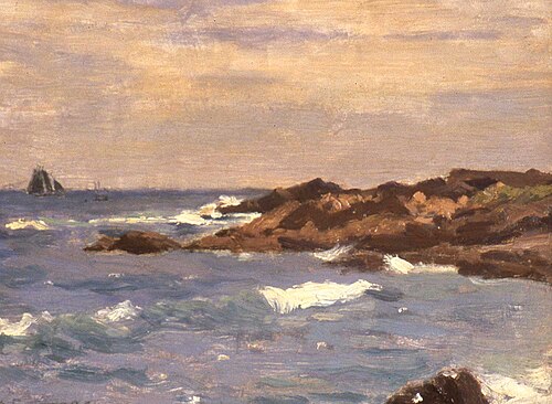 Coast at Louisbourg, 1914, William Brymner