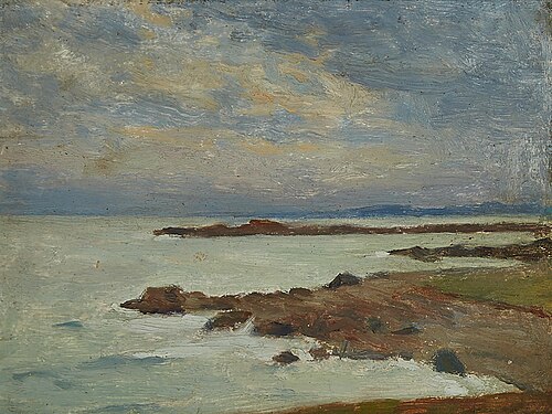 The coast at Louisbourg, , William Brymner