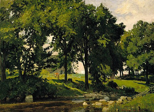 Paysage-d-été (2), 1910, William Brymner