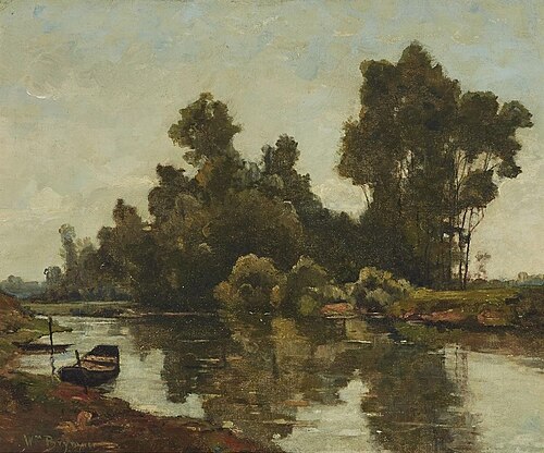 On a quiet backwater, , William Brymner