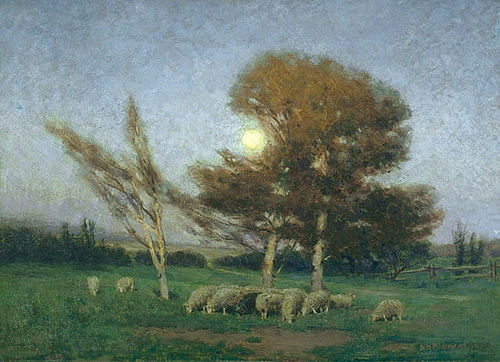 Early Moonrise in September, 1899, William Brymner