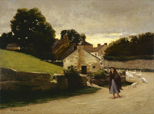 Dans le comté de Cork, en Irlande, 1892, William Brymner