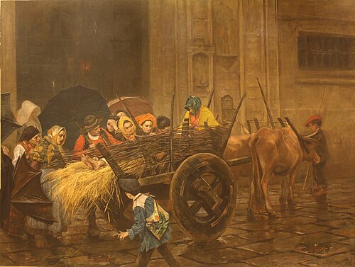 Vítima do traballo, 1899, Genaro Carrero Fernández