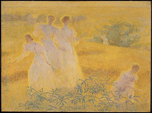 Girls in Sunlight, 1895, Philip Leslie Hale