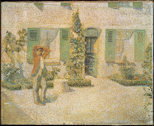French Farmhouse, 1893, Philip Leslie Hale