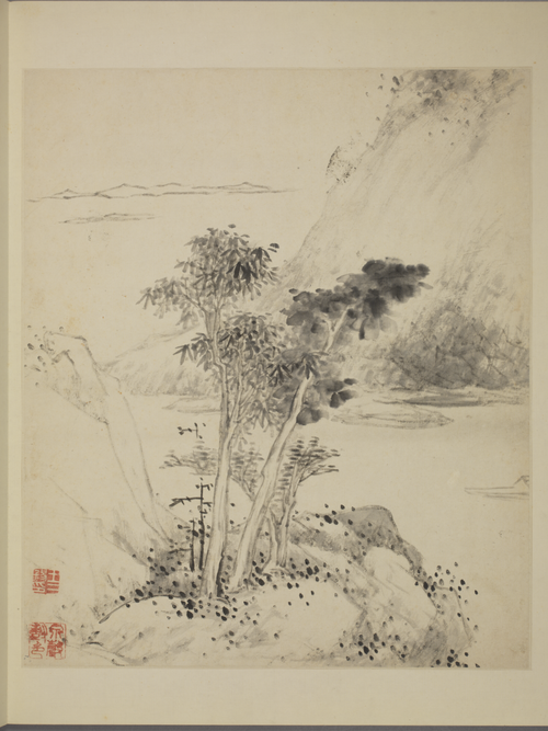 王三锡山水册, , Wang Sanxi
