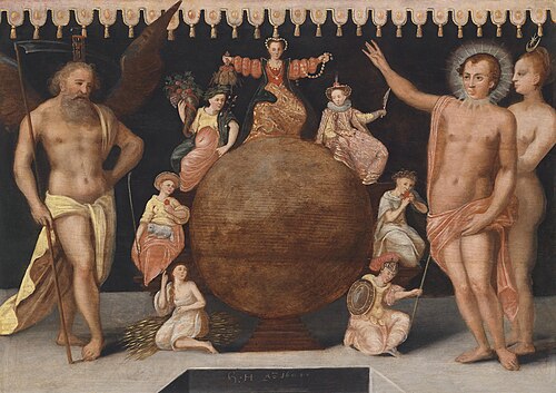 Allégorie sur la diligence., 1604, Herman Hahn