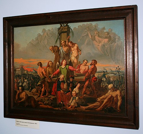 Allegory – The 19th Century, 1856, Ignacy Gierdziejewski