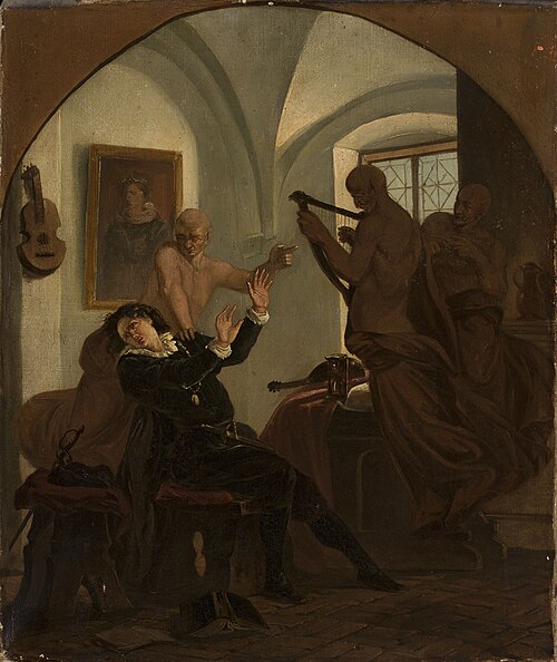 Bakfark, lutenist of Queen Bona, 1856, Ignacy Gierdziejewski