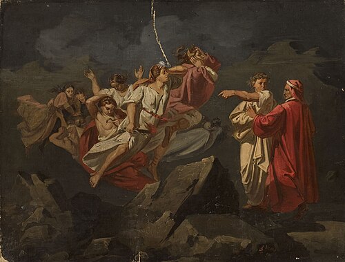 Dante and Vergil, 1859, Ignacy Gierdziejewski