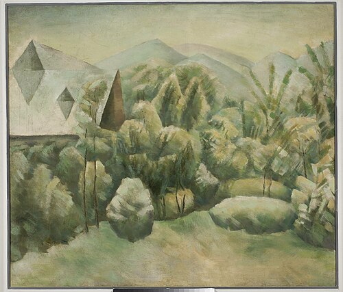 Garden in Zakopane, 1915, Jacek Mierzejewski