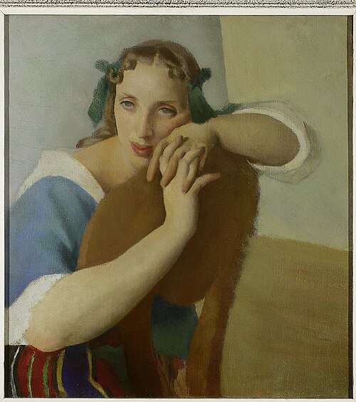 Portrait of Wife., 1919, Jacek Mierzejewski