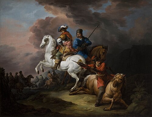 Battle Scene, , Jan Bogumił Plersz