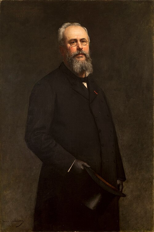 Portrait de Marius Chaumelin, 1886, Noémie Guillaume-Bocquet